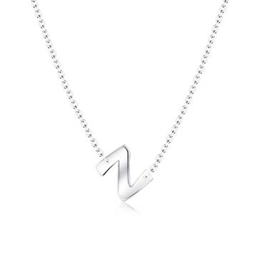 Alphabet Silver Necklace z SPE-5592
